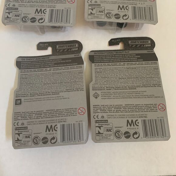 Matchbox Metal Cars Rain Maker, 02 Chevy, Speed Trapper, International Scout 4x4 - Picture 13 of 14